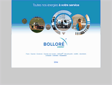 Tablet Screenshot of bollore-energie.fr